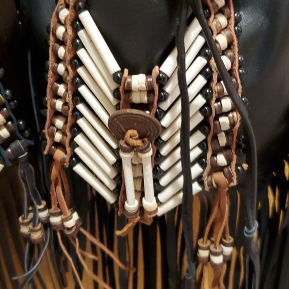 5 Star Retro Crossbody Med Fringe Bag - Picture 4 of 8